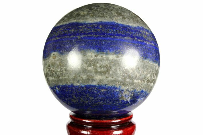 Polished Lapis Lazuli Sphere - Pakistan #149384